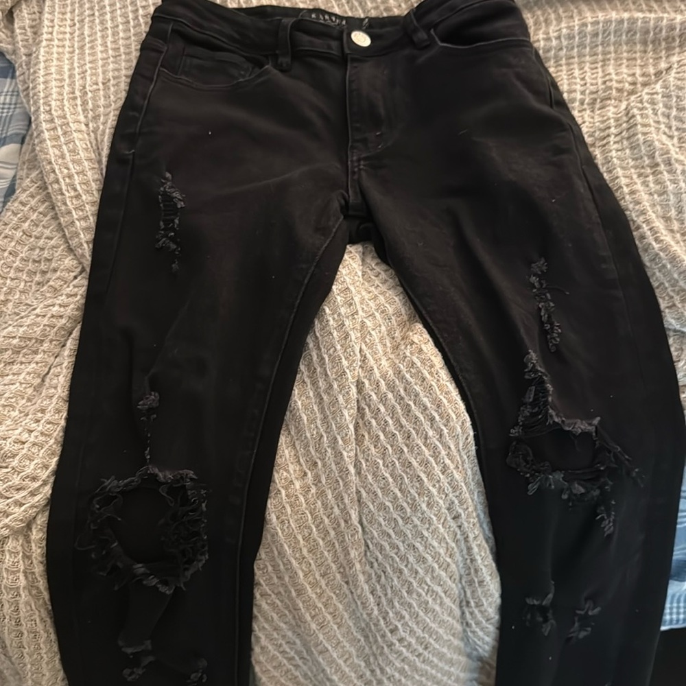 Black men jeans Karters